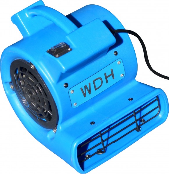 Aktobis Turbolüfter WDH-C20 mit 420 m³/h Luftleistung